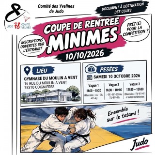 Image de l'actu 'Un grand week-end de judo les 10 et 11 octobre'