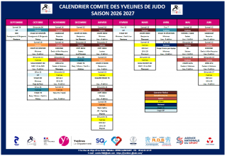 Image de l'actu 'CALENDRIER 2026-2027'