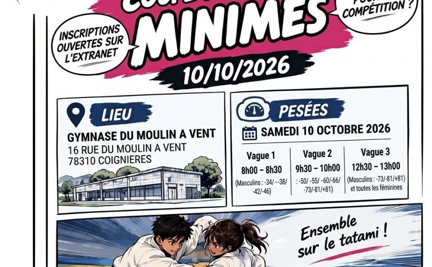 Un grand week-end de judo les 10 et 11 octobre