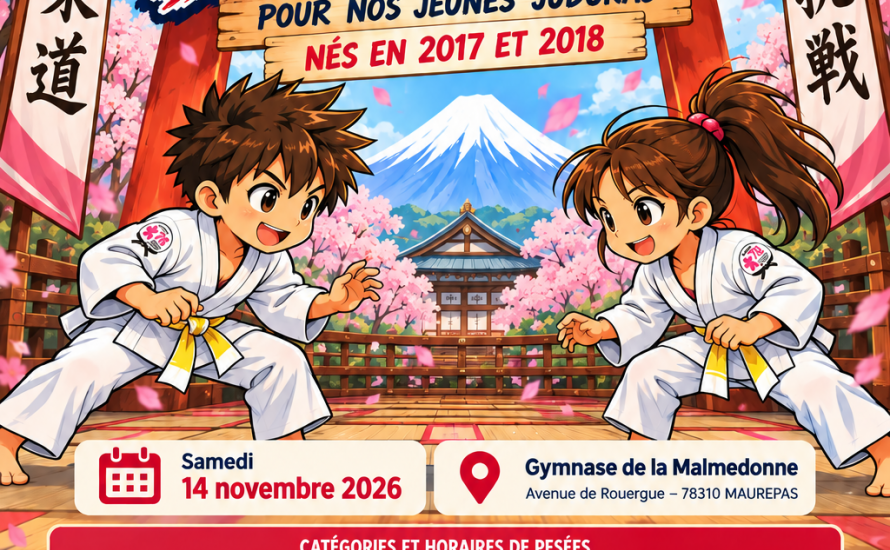 Coupe Samouraï : les inscriptions sont ouvertes !